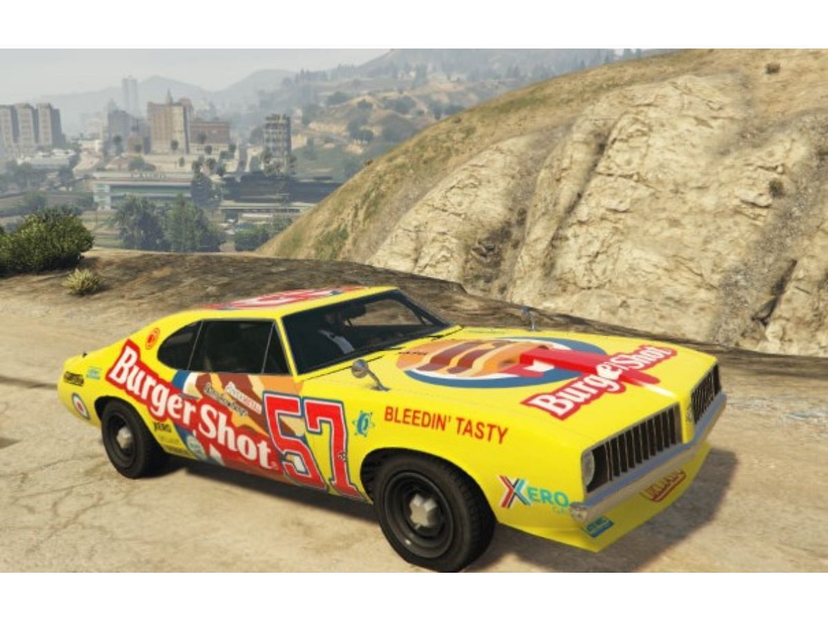 The Declasse Burger Shot Stallion as seen in the mod (Image via Ultra_Pauli)