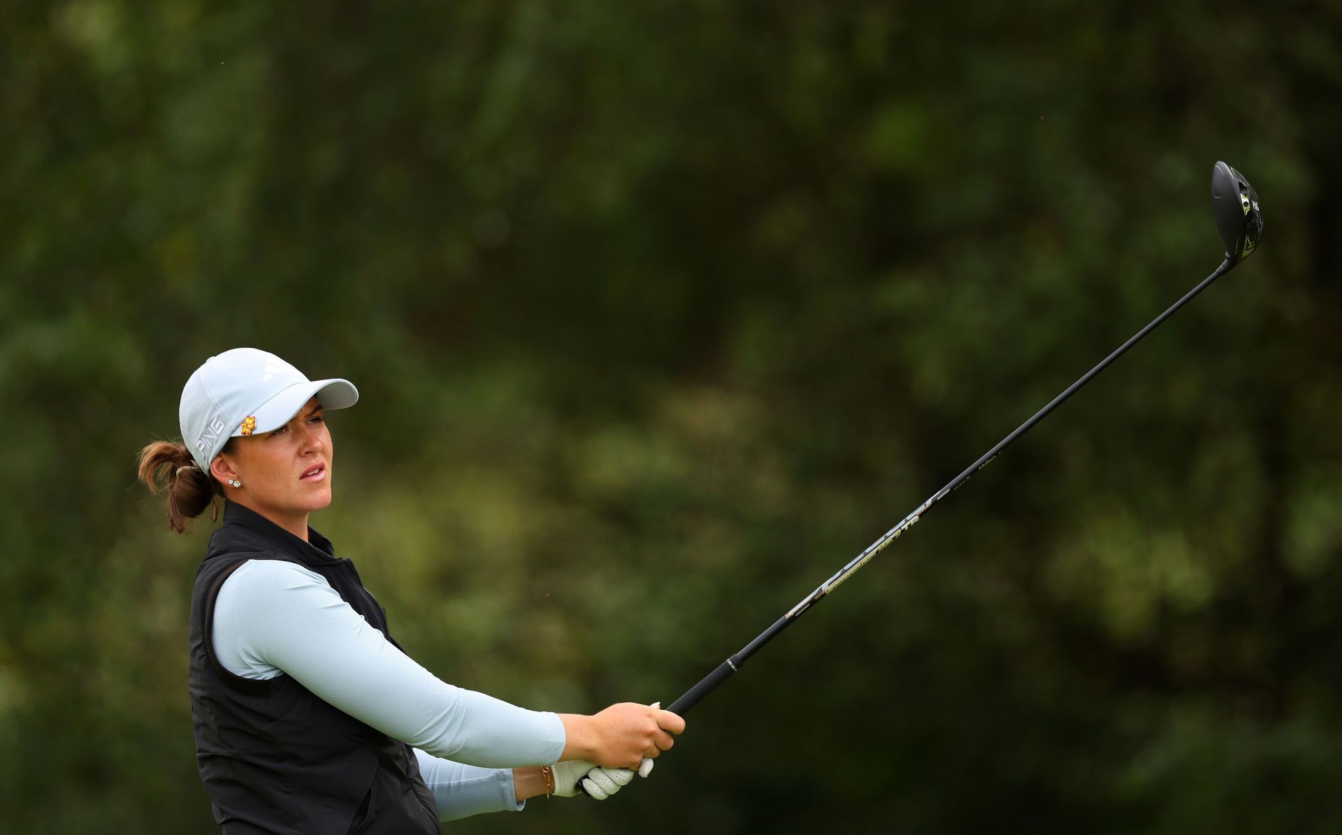 Linn Grant at the AIG Women&#039;s Open (image via Getty)