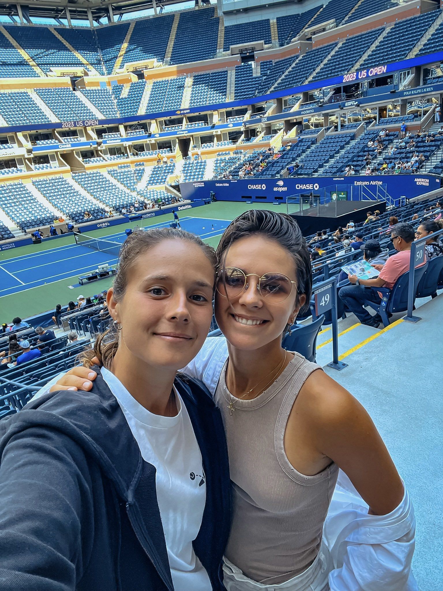 Daria Kasatkina and her girlfriend Natalia Zabiiako look adorable in a selfie