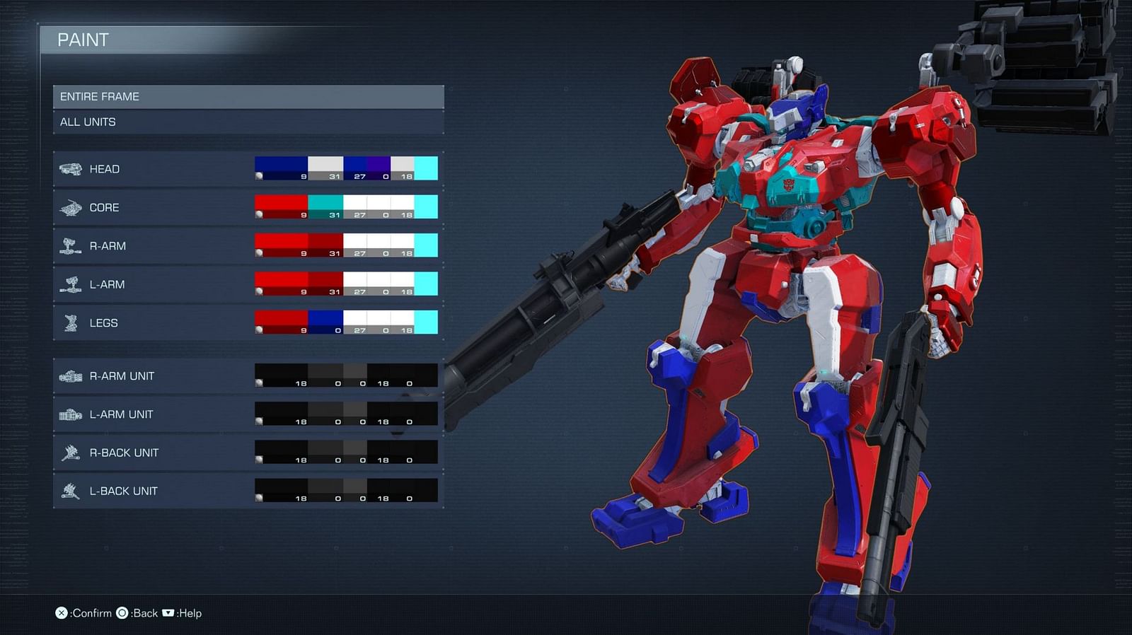 Optimus Prime: Armored Core 6 Transformers Optimus Prime Build Guide