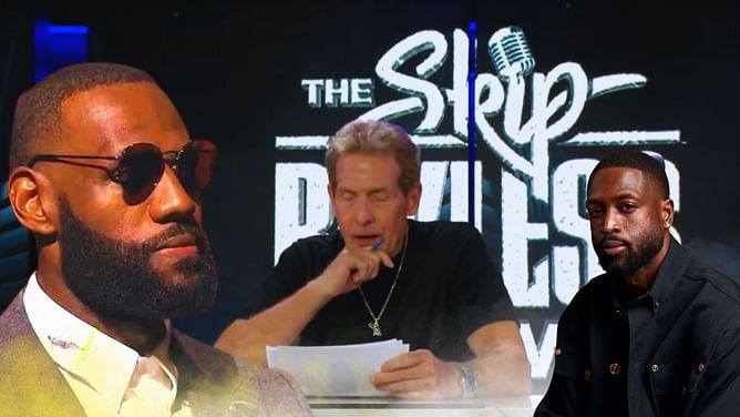 "Why wasn't more made out of this?": Skip Bayless questions LeBron James' absence at Dwyane Wade's Hall of Fame induction