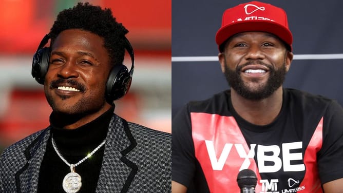 Antonio Brown hails Floyd Mayweather as "greatest" ever, squashes beef with boxing legend - "Apologize about emotion online"