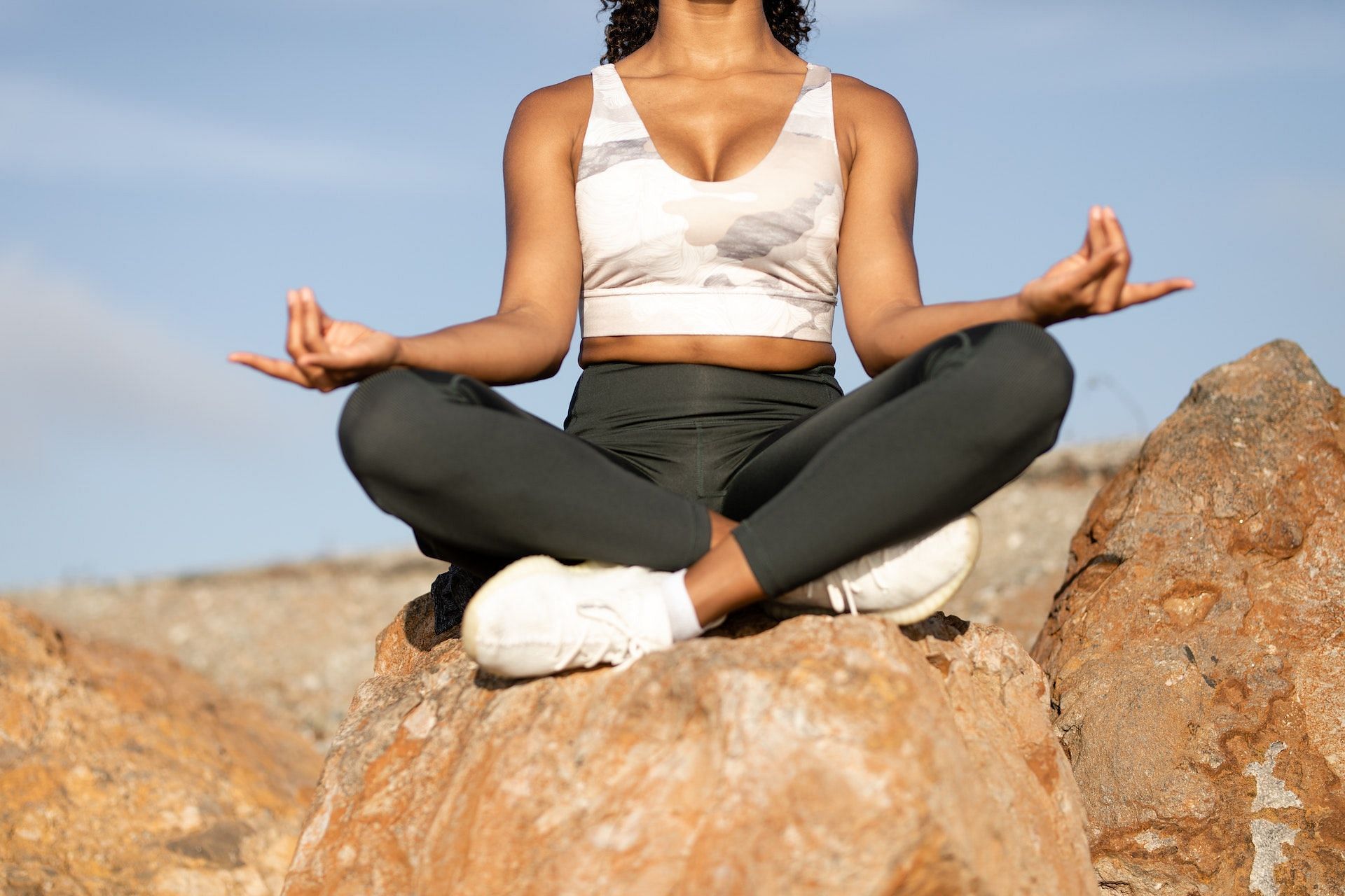 Start meditation and yoga. (Photo via Pexels/Ketut Subiyanto)