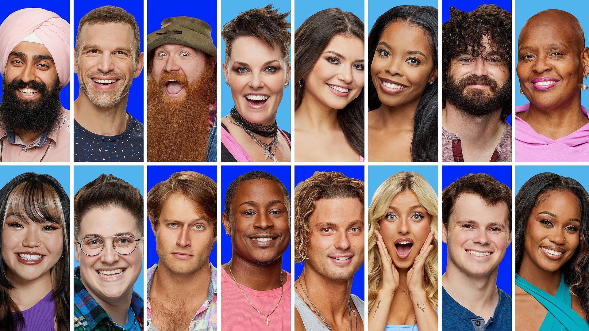 Big Brother season 25 houseguests gunning for the ultimate prize. (Images via Instagram/@bigbrothercbs)