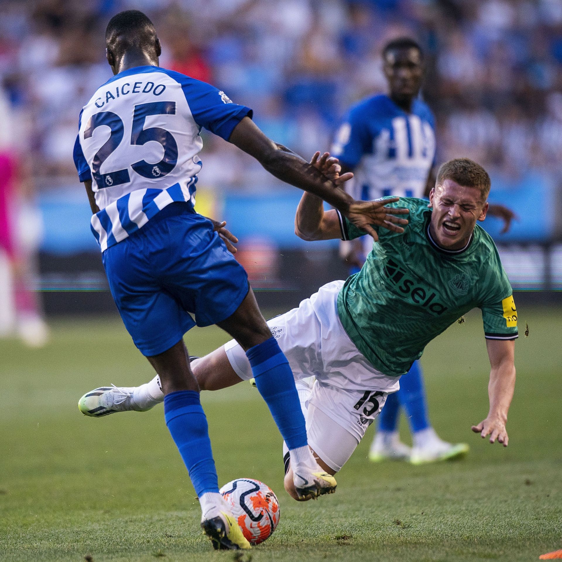 Caicedo was part of a bidding war between Chelsea and Liverpool