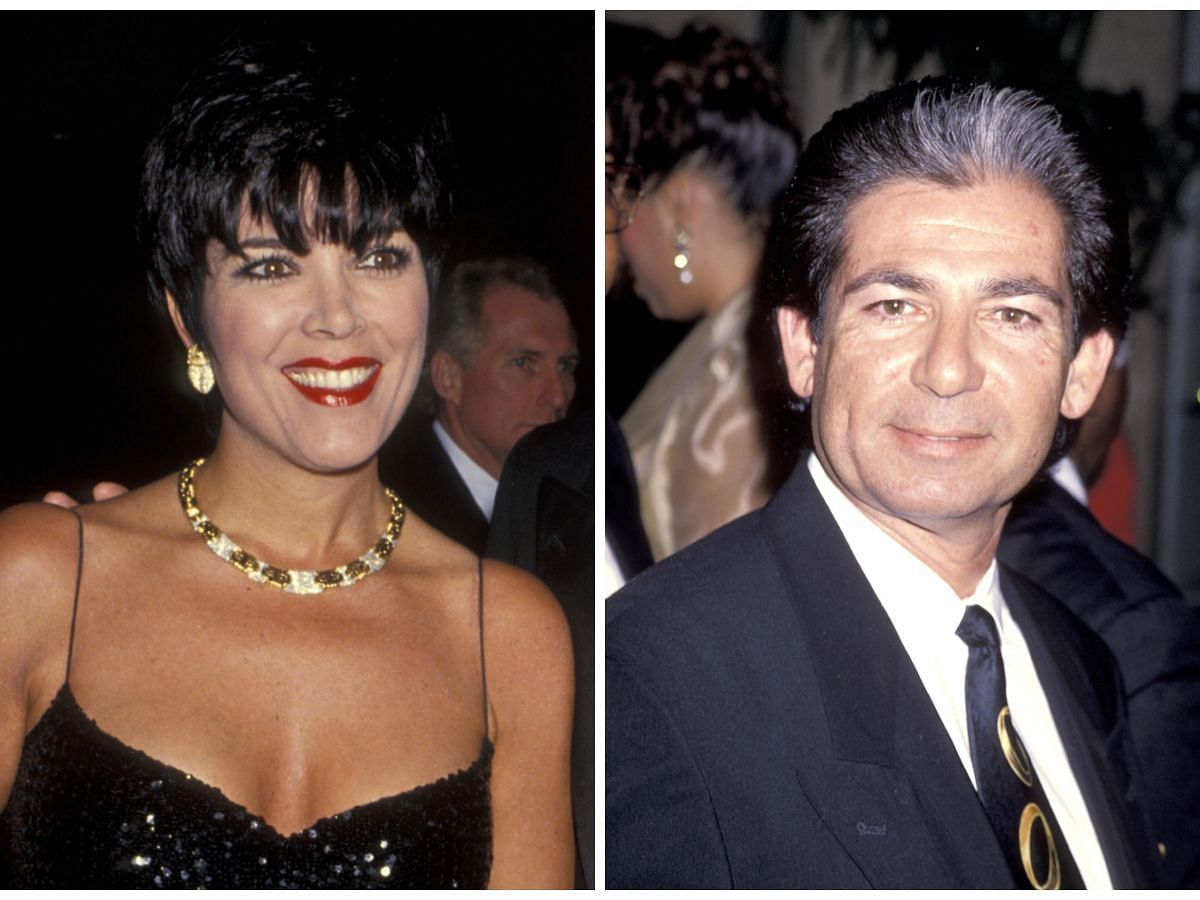 Kris Jenner and Robert Kardashian (image via Getty)