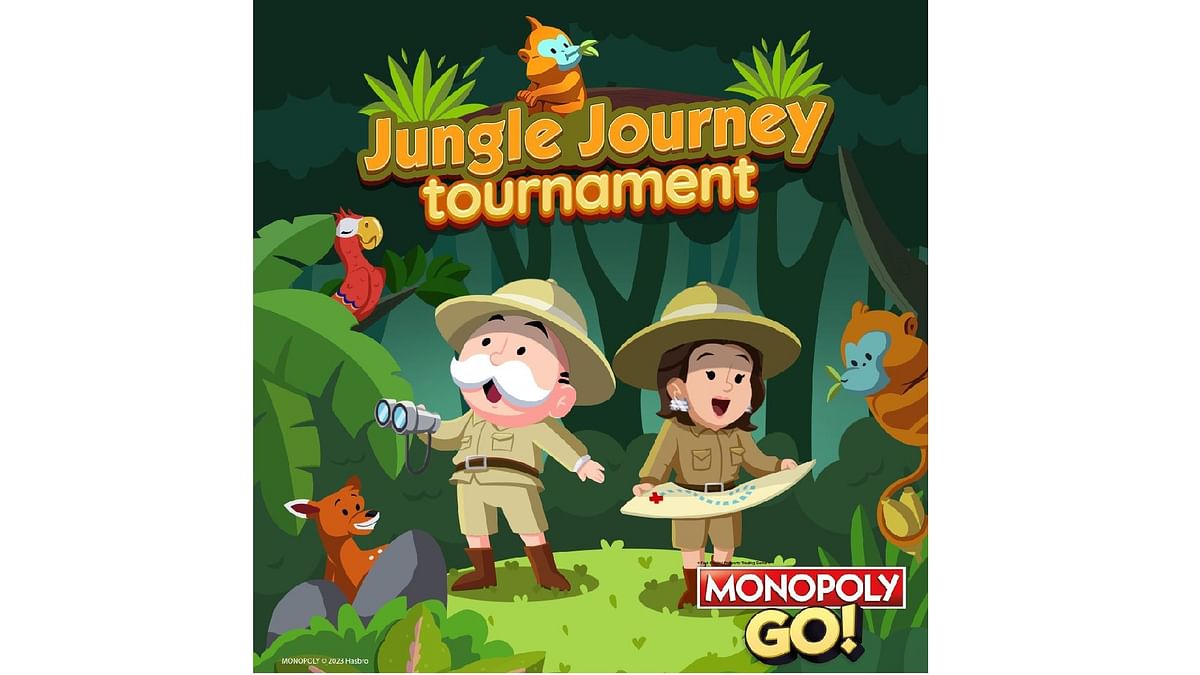 jungle journey tournament monopoly go