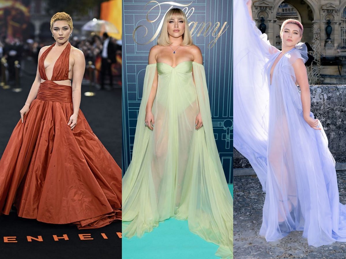 5 best fashion moments of Florence Pugh in 2023 (Image via Getty Images)