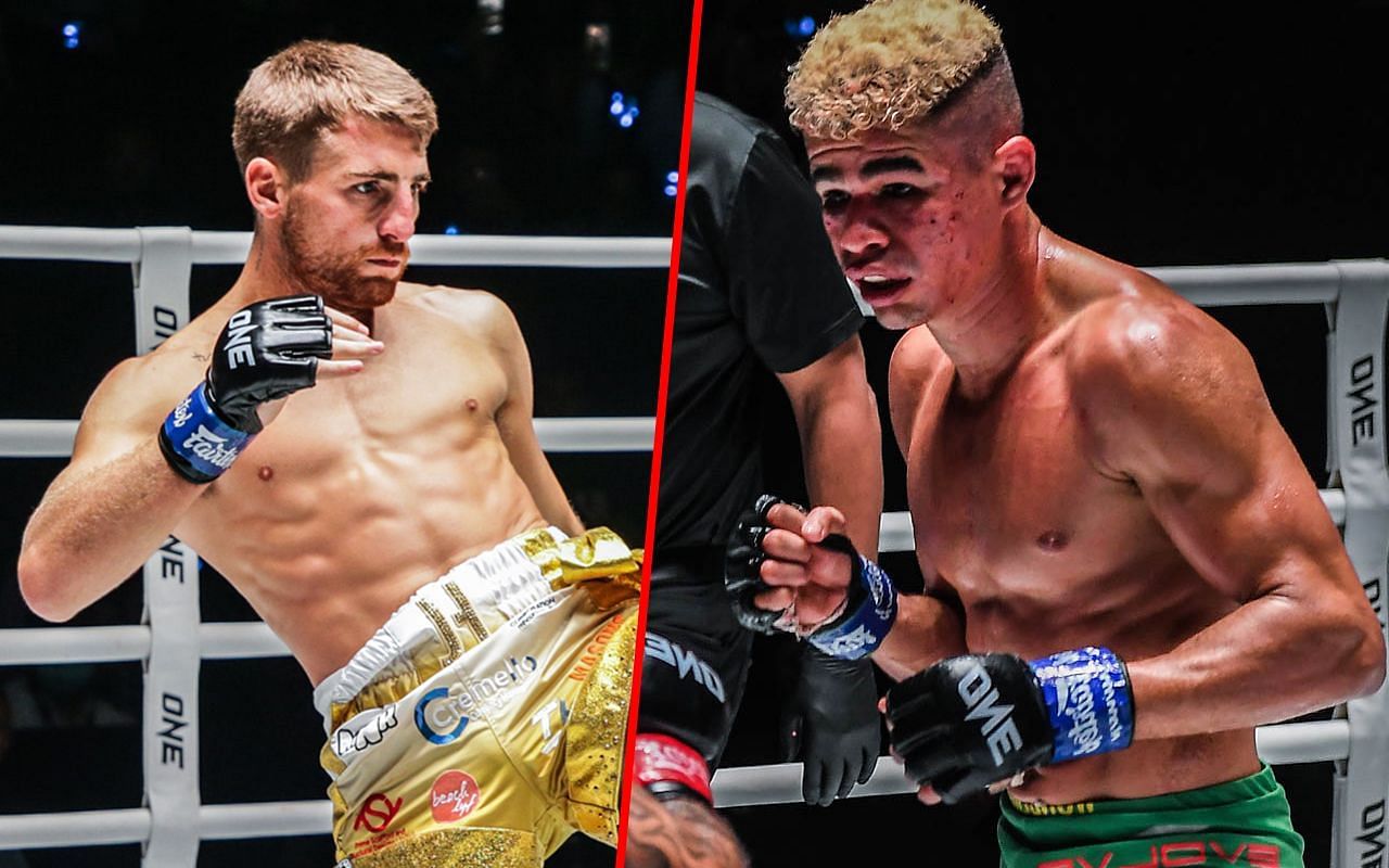 Jonathan Haggerty (Left) faces Fabricio Andrade (Right) at ONE Fight Night 15