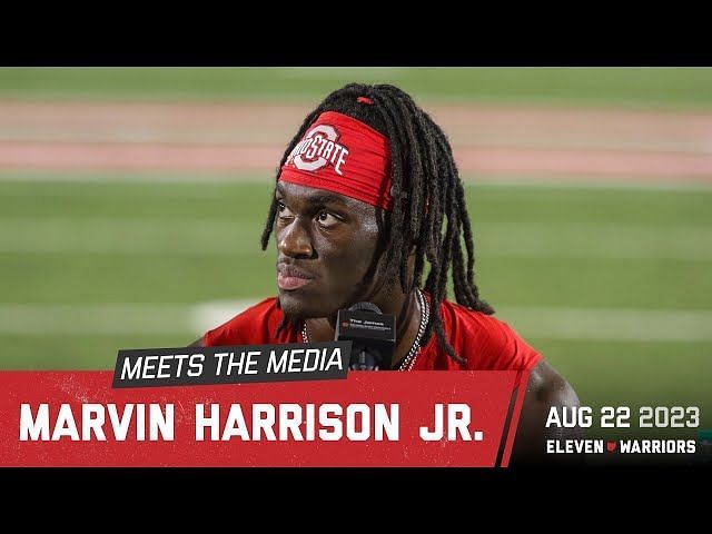 Ohio State WR Marvin Harrison Jr. reveals the harsh reality of camp ...