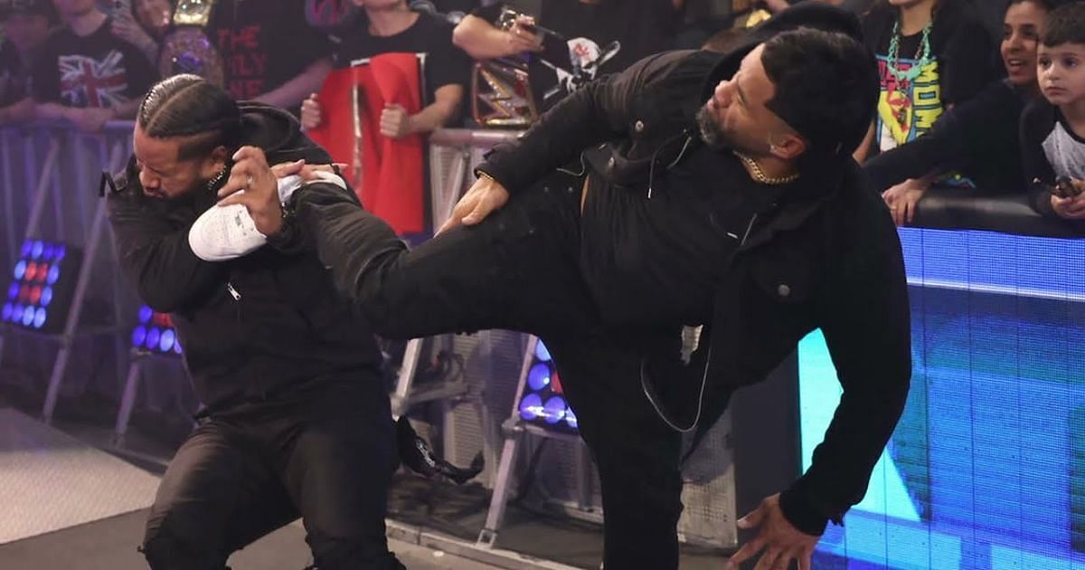 Jey Uso super kicked Jimmy before quitting WWE.