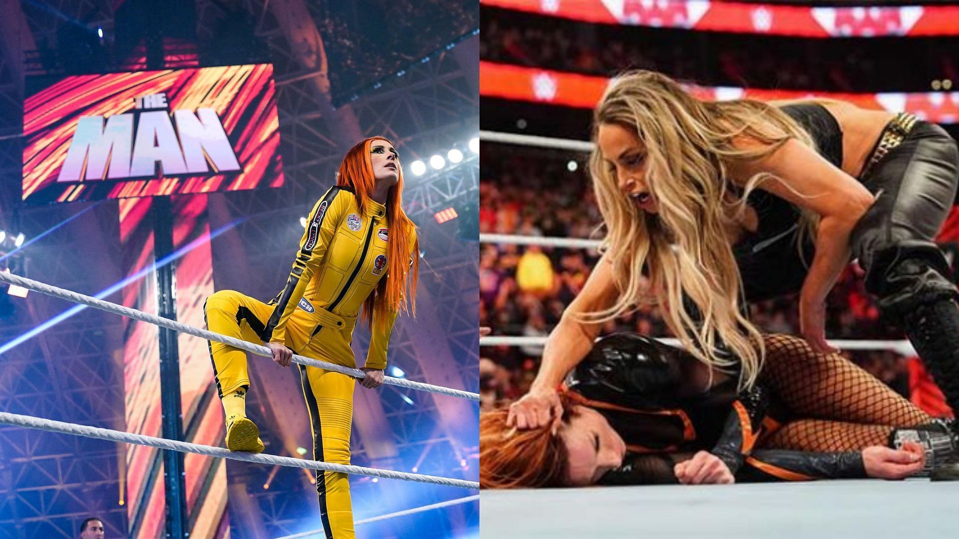 Becky Lynch vs. Trish Stratus – Steel Cage Match: photos