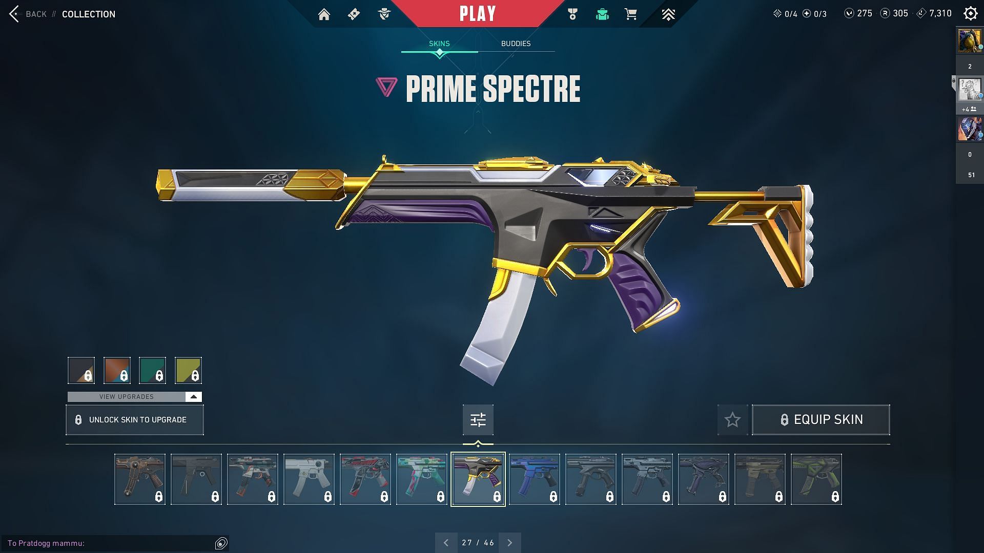 Prime Spectre (Image via Sportskeeda and Riot Games)