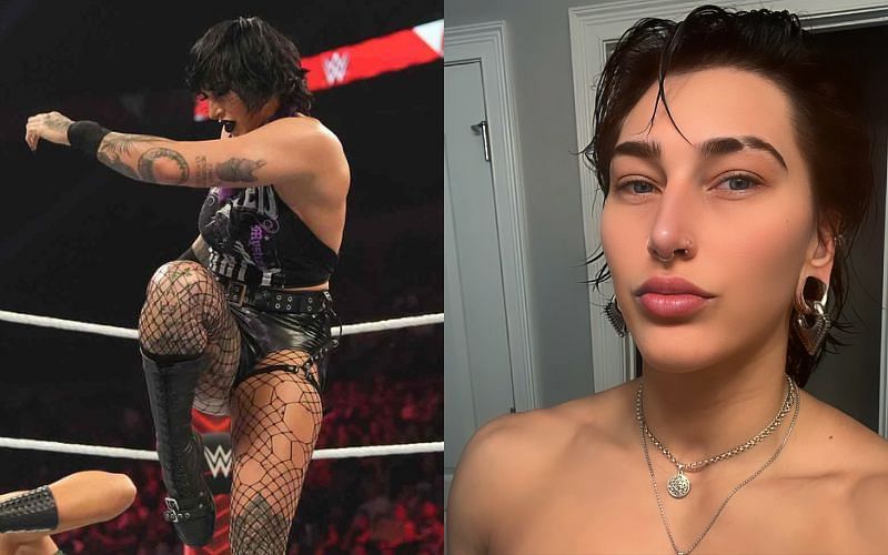 WWE personality defends hilarious reaction to &quot;scary&quot; Rhea Ripley at latest live eveny
