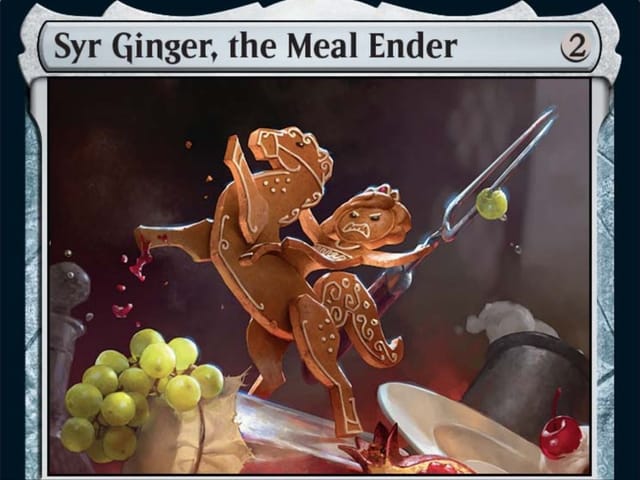 Magic: The Gathering's Wilds of Eldraine reveals powerful Syr Ginger, the Meal Ender Magic: The Gathering's Wilds of Eldraine reveals powerful Syr Ginger, the Meal Ender