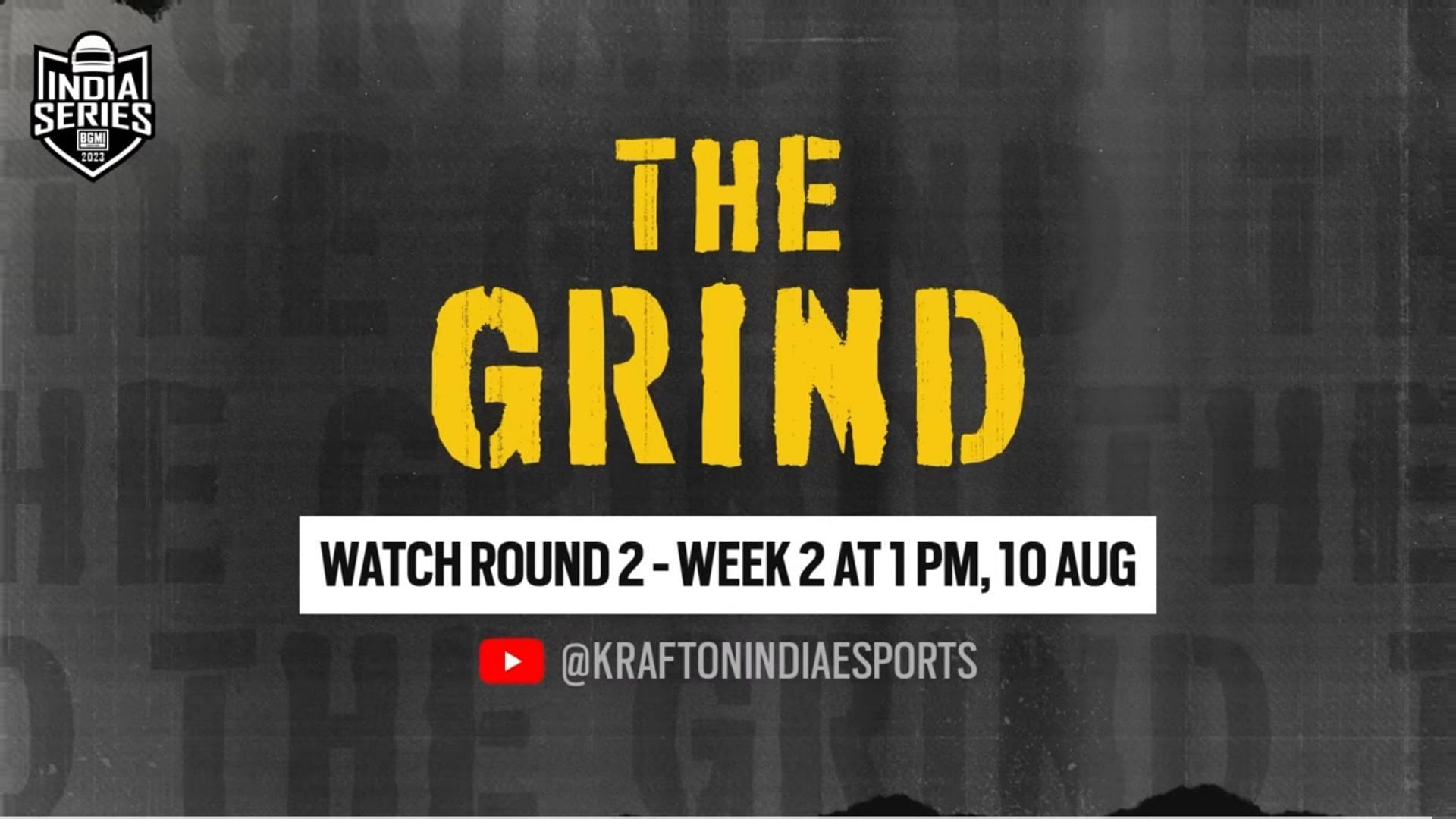 Week 2 of The Grind Round 2 begins on August 10 (Image via BGMI)