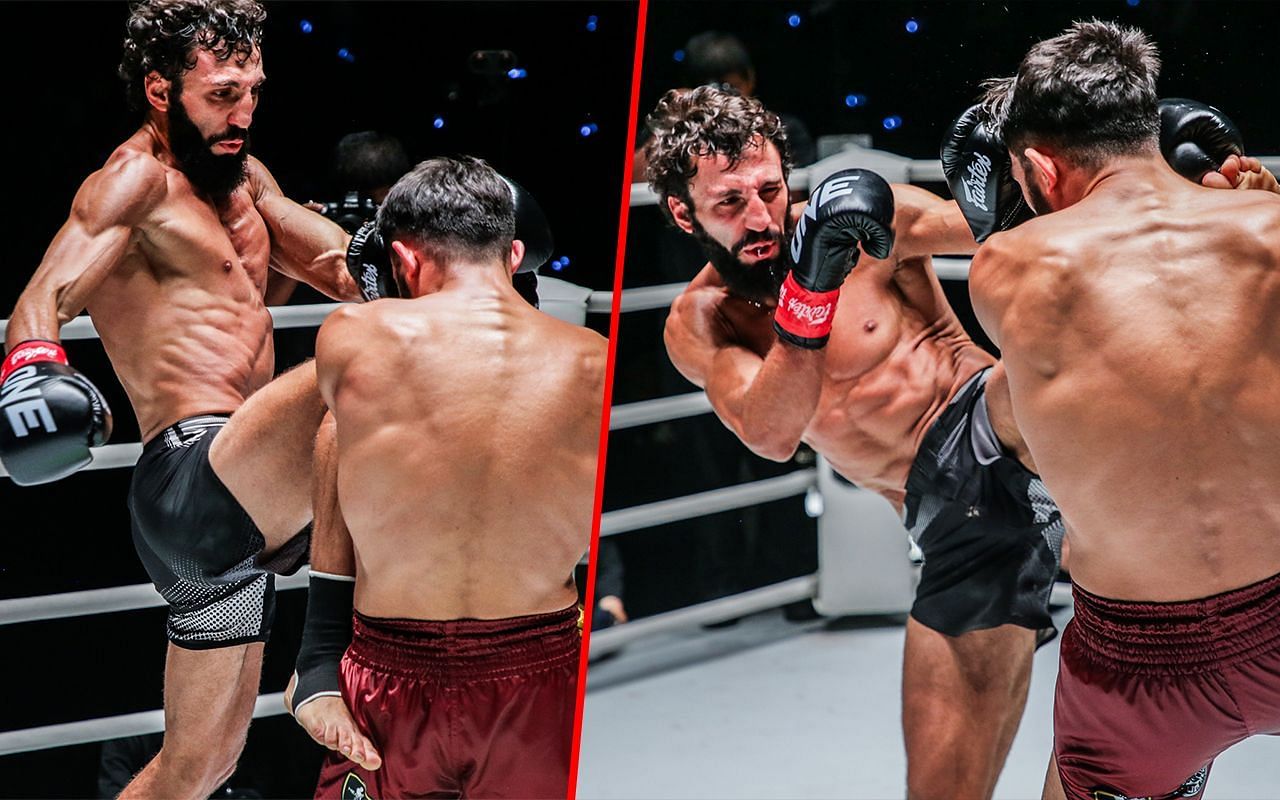 Watch Chingiz Allazov Retains Featherweight Kickboxing Belt In Striking Clinic Against Marat