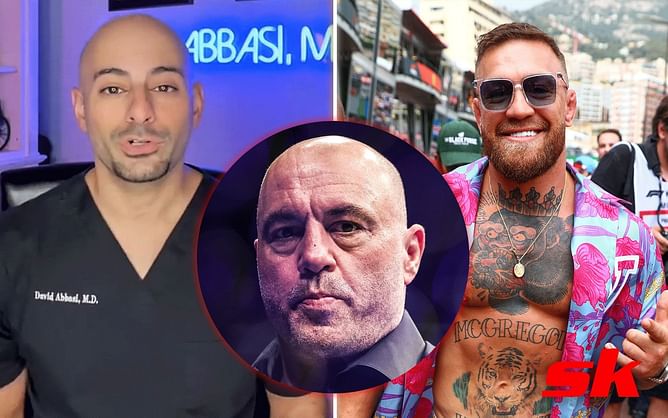 Conor McGregor joined forces with Dr. David Abbasi to reassure Joe Rogan during UFC 292 live broadcast