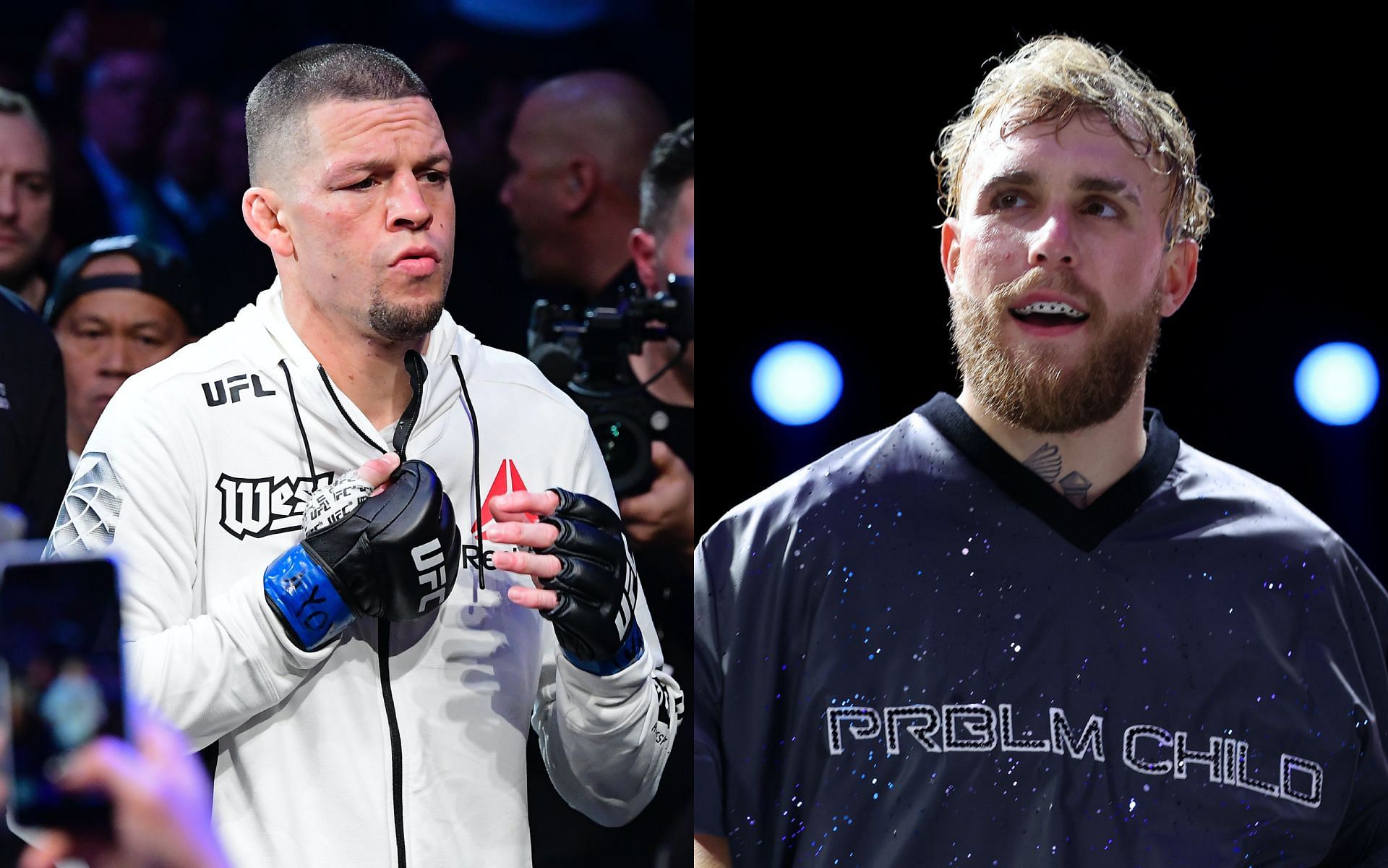 Nate Diaz and Jake Paul [Image credits: Getty Images]