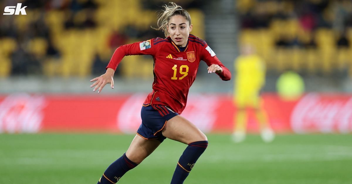 Spain captain Olga Carmona in action.
