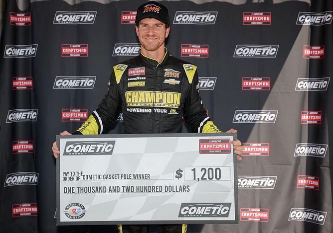 NASCAR Truck Series: Starting lineup for Clean Harbors 175 at Milwaukee Mile released, Grant Enfinger takes pole