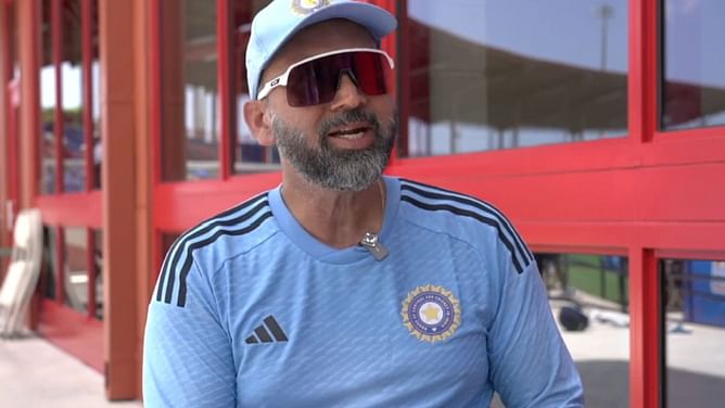 "It's nice to have situations where you have no option" - India's bowling coach Paras Mhambrey ahead of IND vs WI 4th T20I