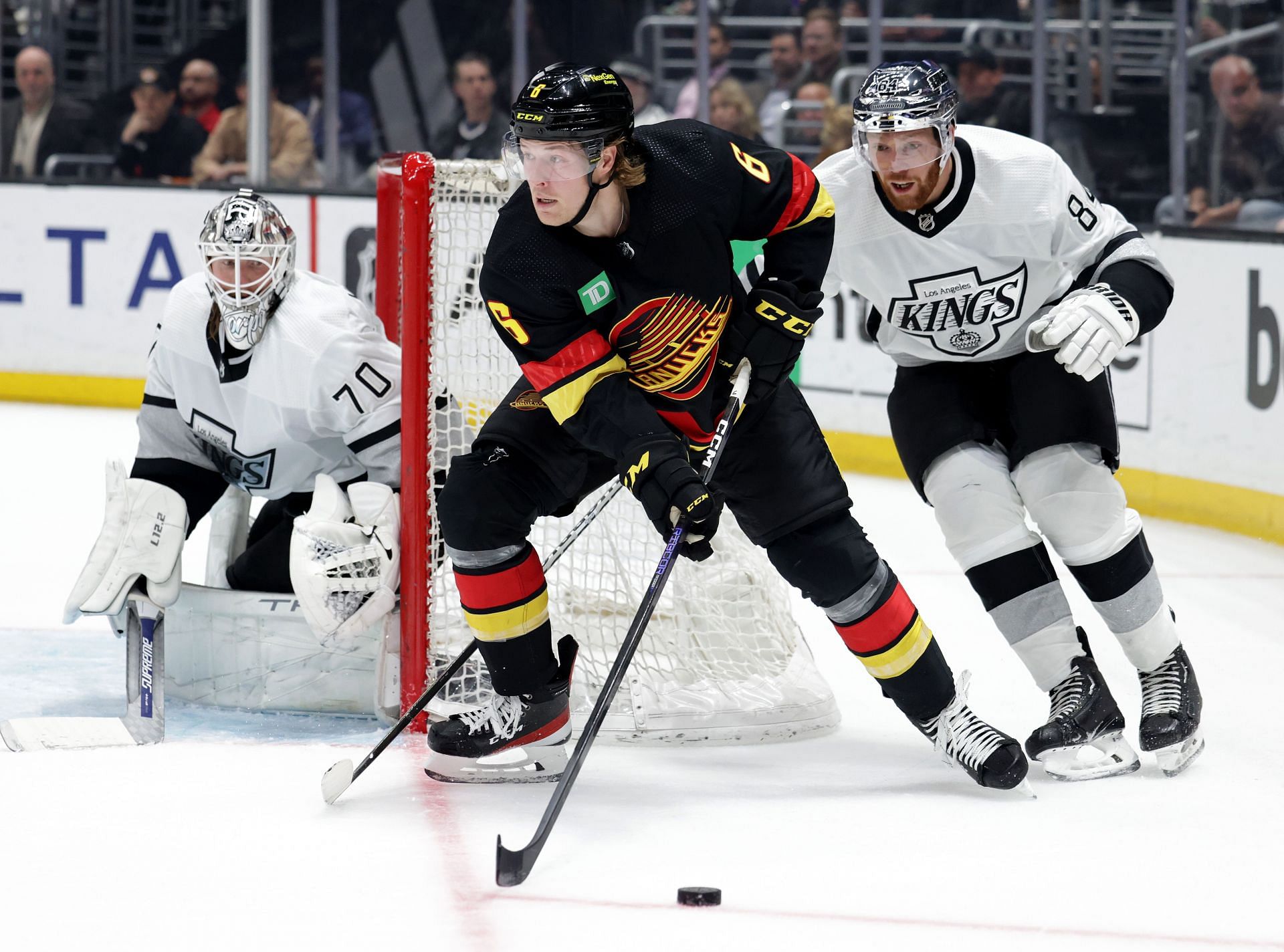 Vancouver Canucks v Los Angeles Kings