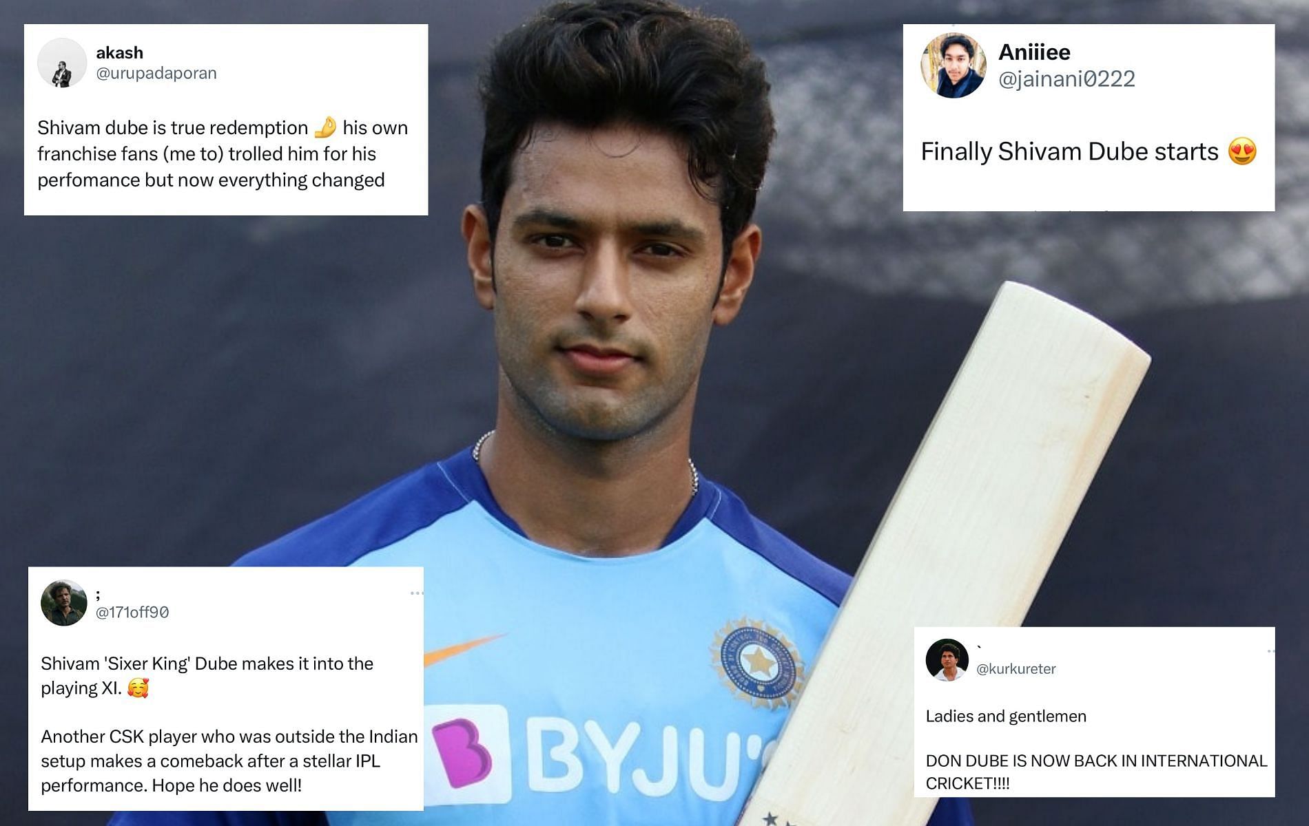 "Don Dube Is Now Back" - Fans React As Shivam Dube Returns To India's ...