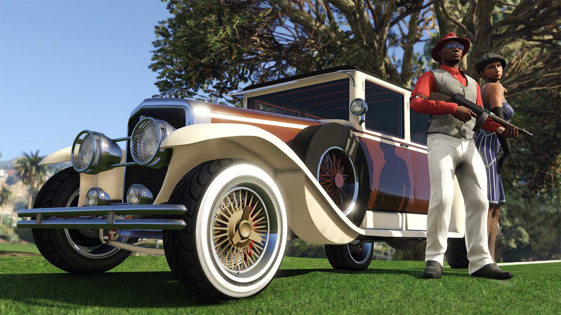 The Roosevelt is one of many cars unbuyable from in-game websites (Image via Rockstar Games)