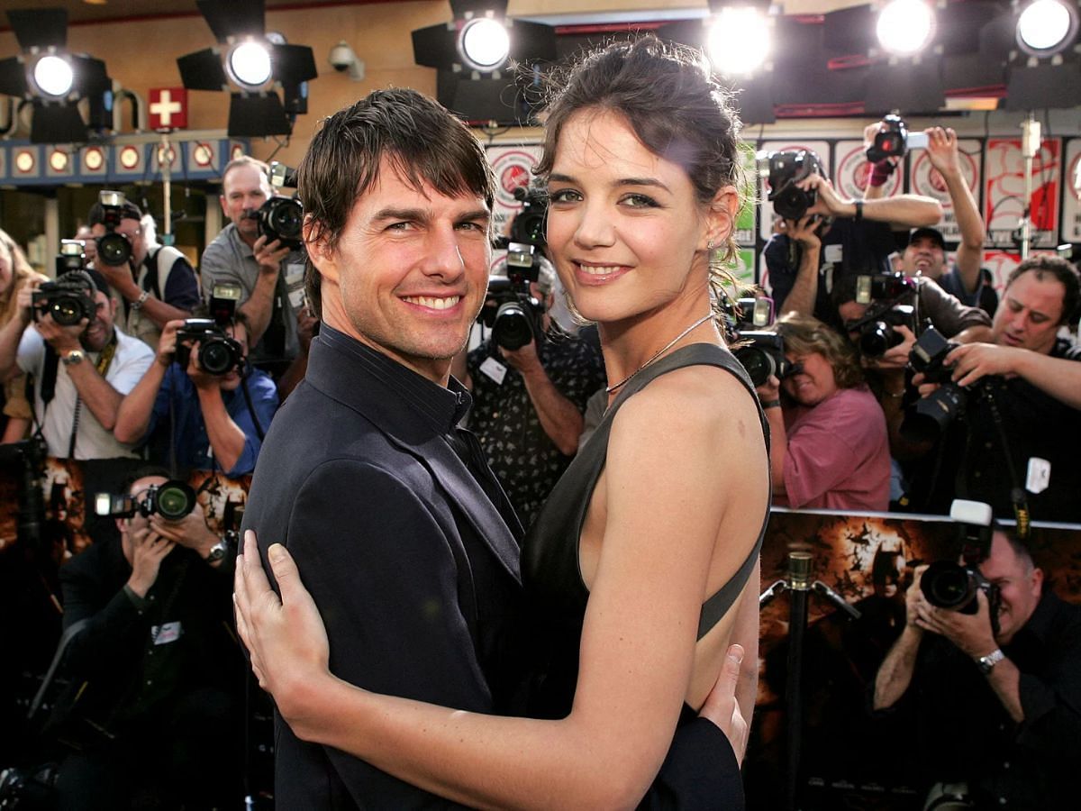 Tom Cruise and Katie Holmes (Image via Getty)