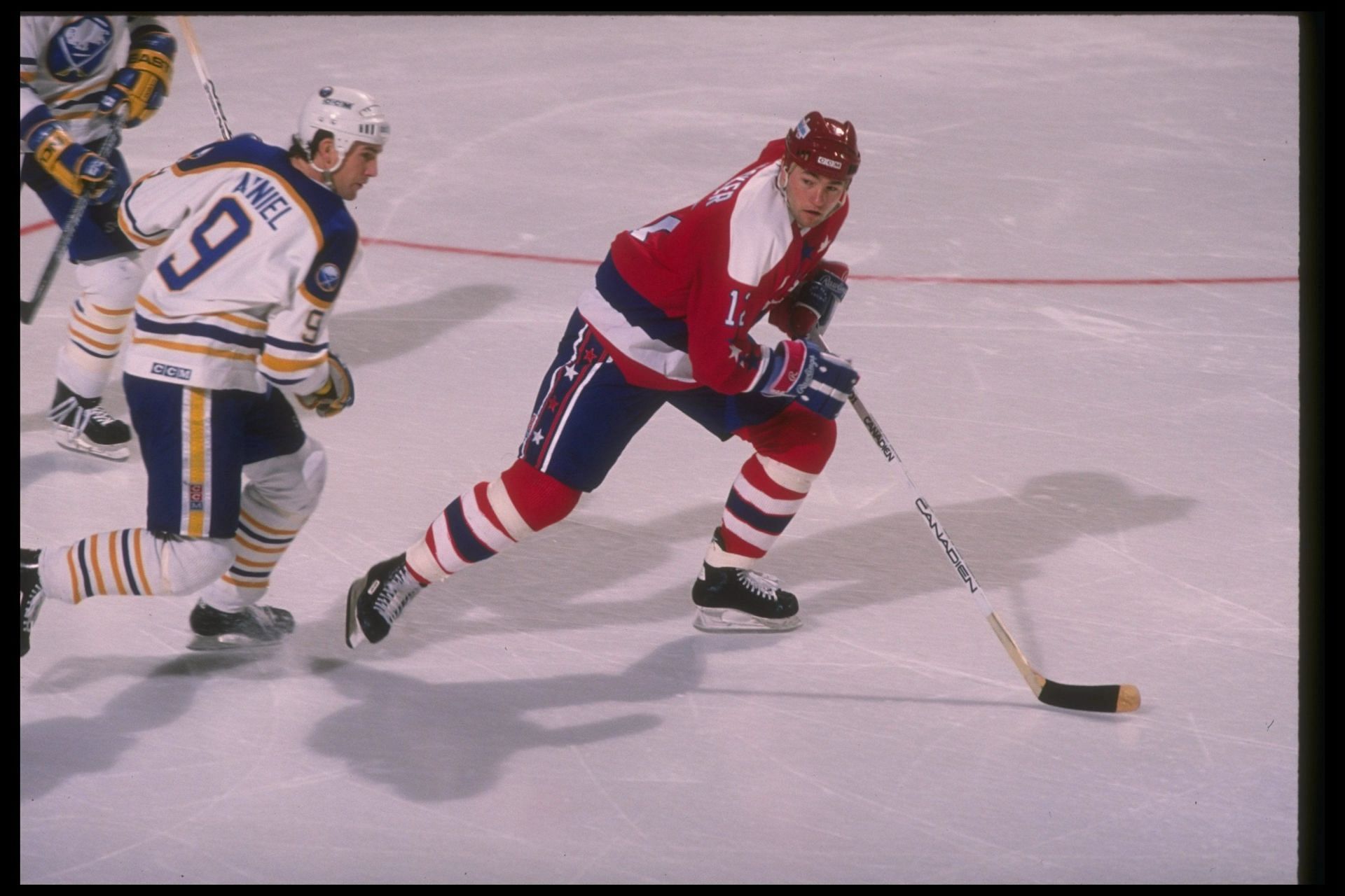 John Tucker skates during his stint with Washington