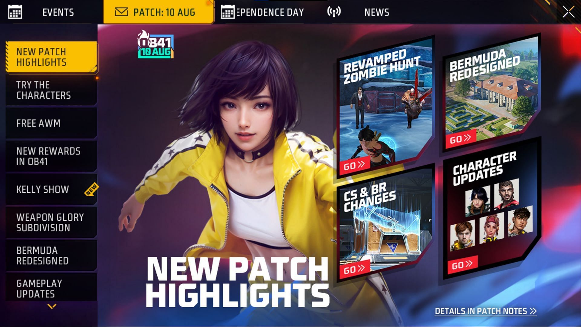Once the update is complete, you can enjoy playing the game (Image via Garena)