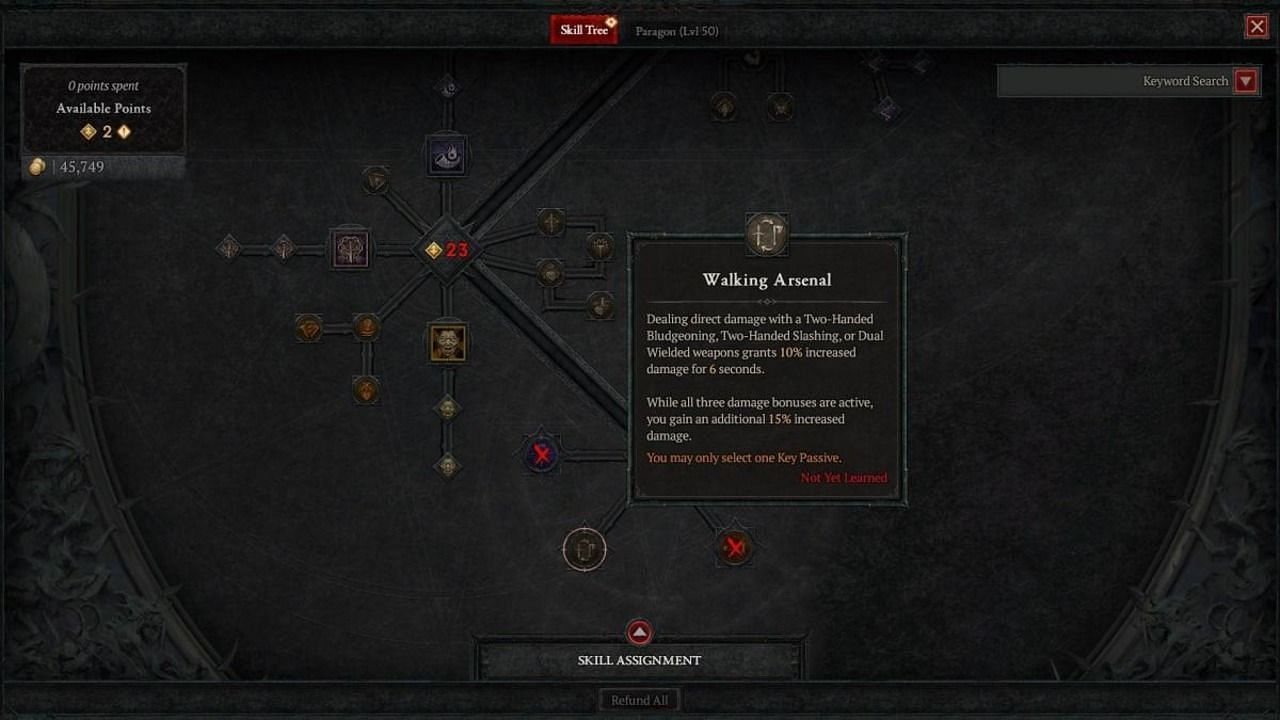 Diablo 4 - Walking Arsenal Barbarian Build (Image via Blizzard)