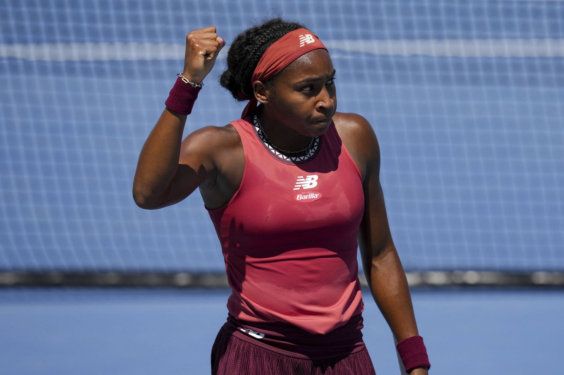 Coco Gauff pictured at Cincinnati.