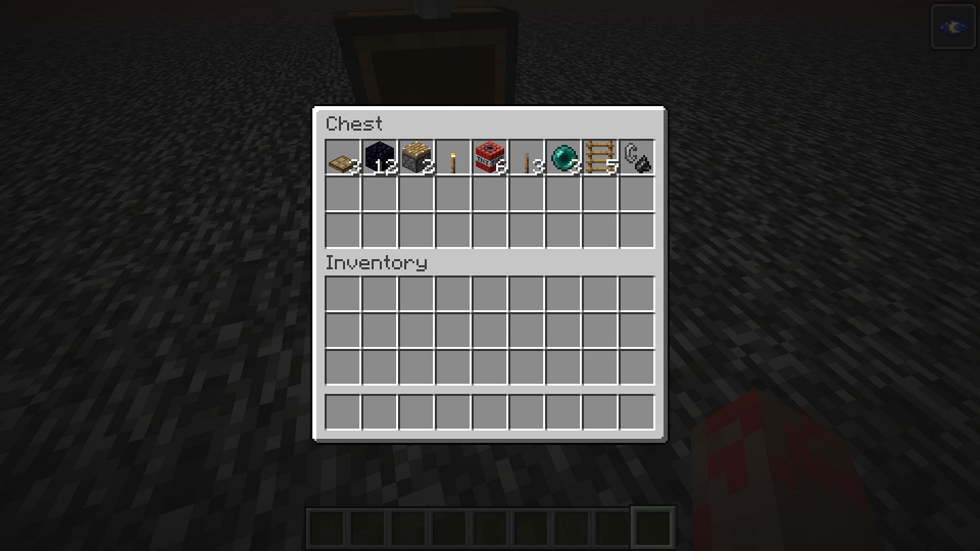 You will need these blocks and items to successfully break a single layer of bedrock in Minecraft (Image via Mojang)