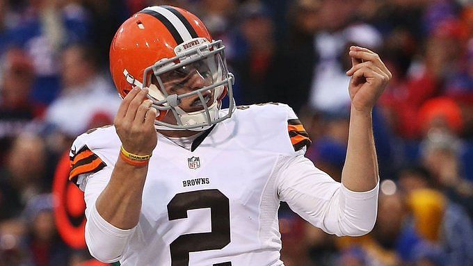 Why on earth is Johnny Manziel in Mexico  and what's up with that Cleveland  Browns uniform?