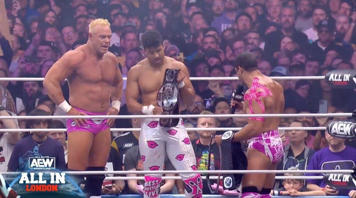 Billy Gunn captured his first AEW title at All-In