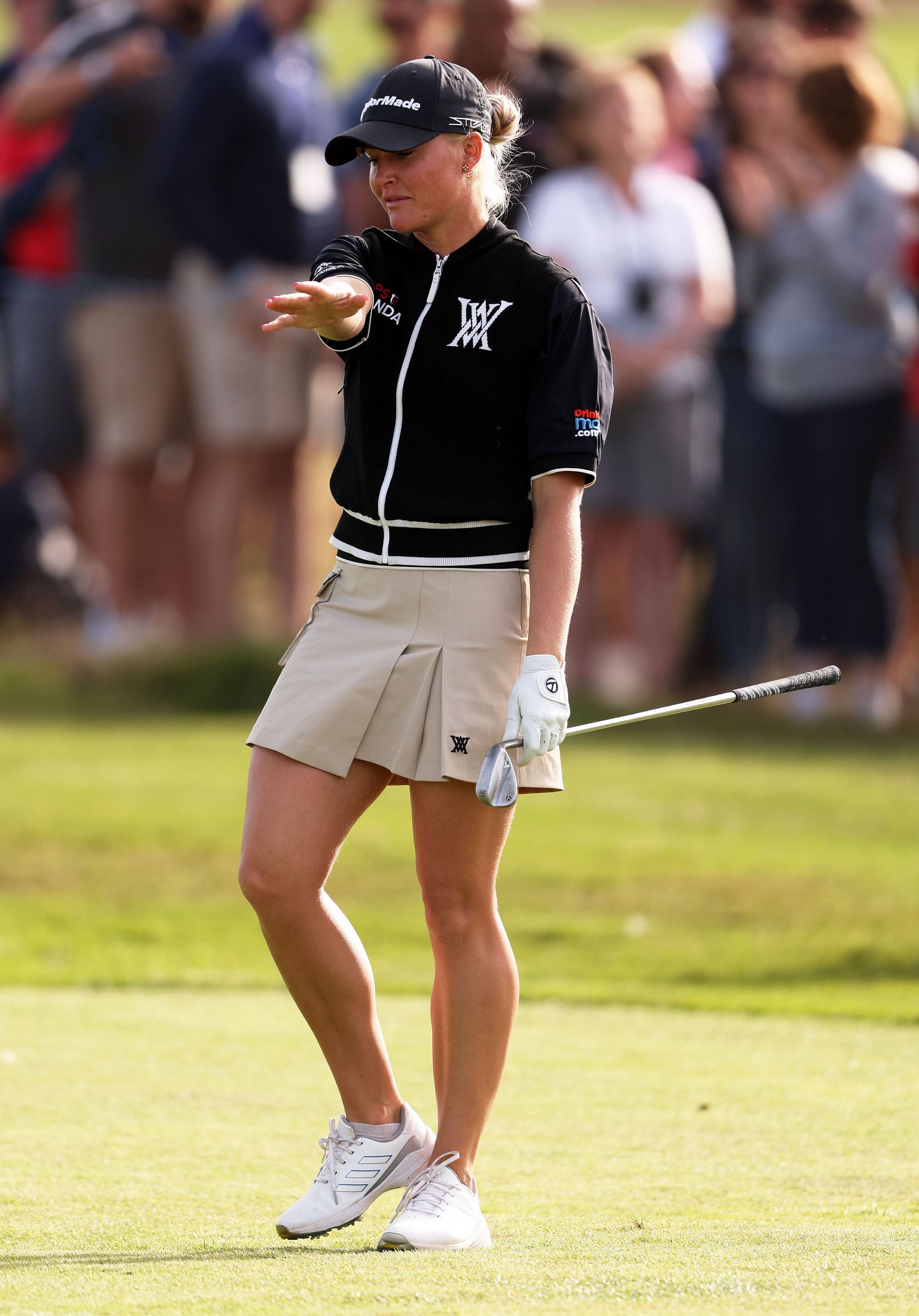Charley Hull at the AIG Women&#039;s Open (image via Getty)