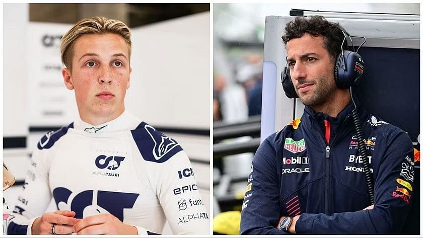 Liam Lawson and Daniel Ricciardo (image from X)