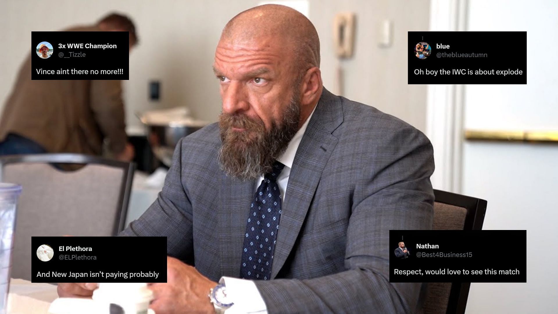 Triple H is the Chief Content Officer of WWE!