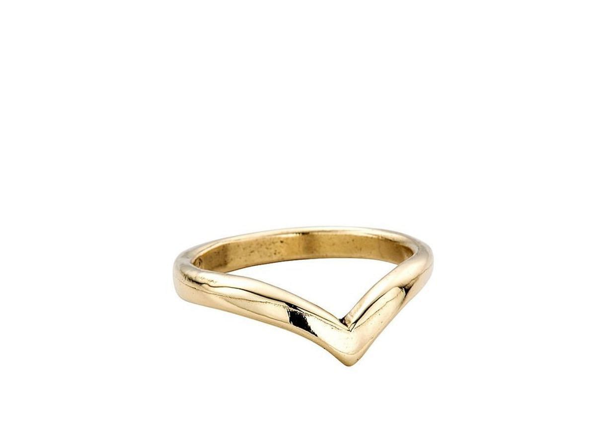 Daniella Draper Gold Ladies&#039; Wishbone Band (Image via Getty)