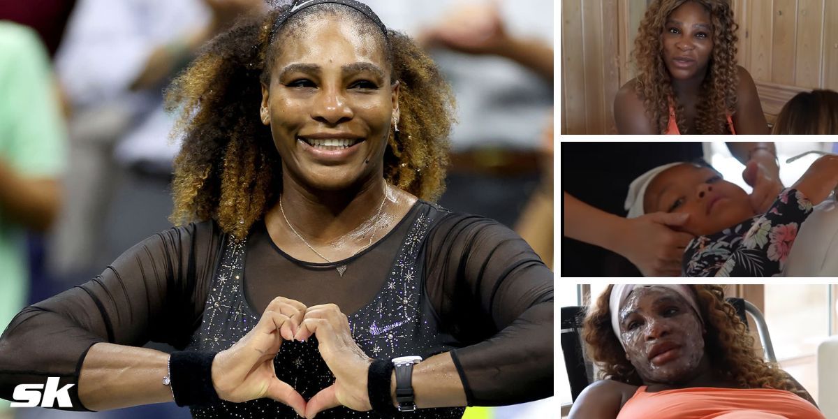 Serena Williams' 'Pre-Push Party' Spa Day