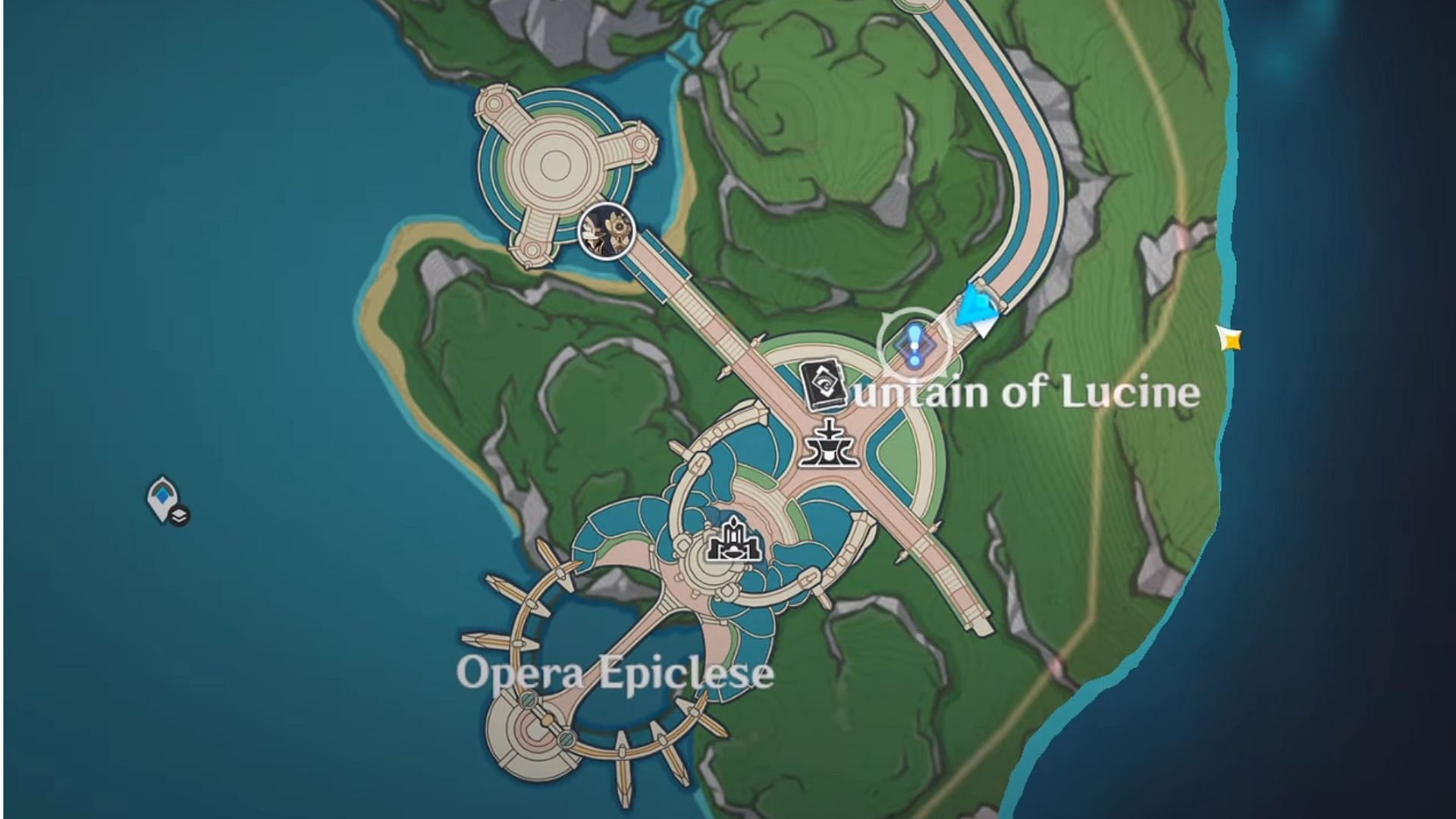 Location for First world quest (Image via HoYoverse)