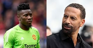 "He's a real modern-day goalkeeper" - Rio Ferdinand comments on Andre Onana resurface after Lens score from half line against Manchester United