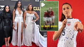 Co-producer Serena Williams turns narrator for 'Copa 71' in new promo for joint venture with sisters Venus Williams & Isha Price, Alex Morgan & others