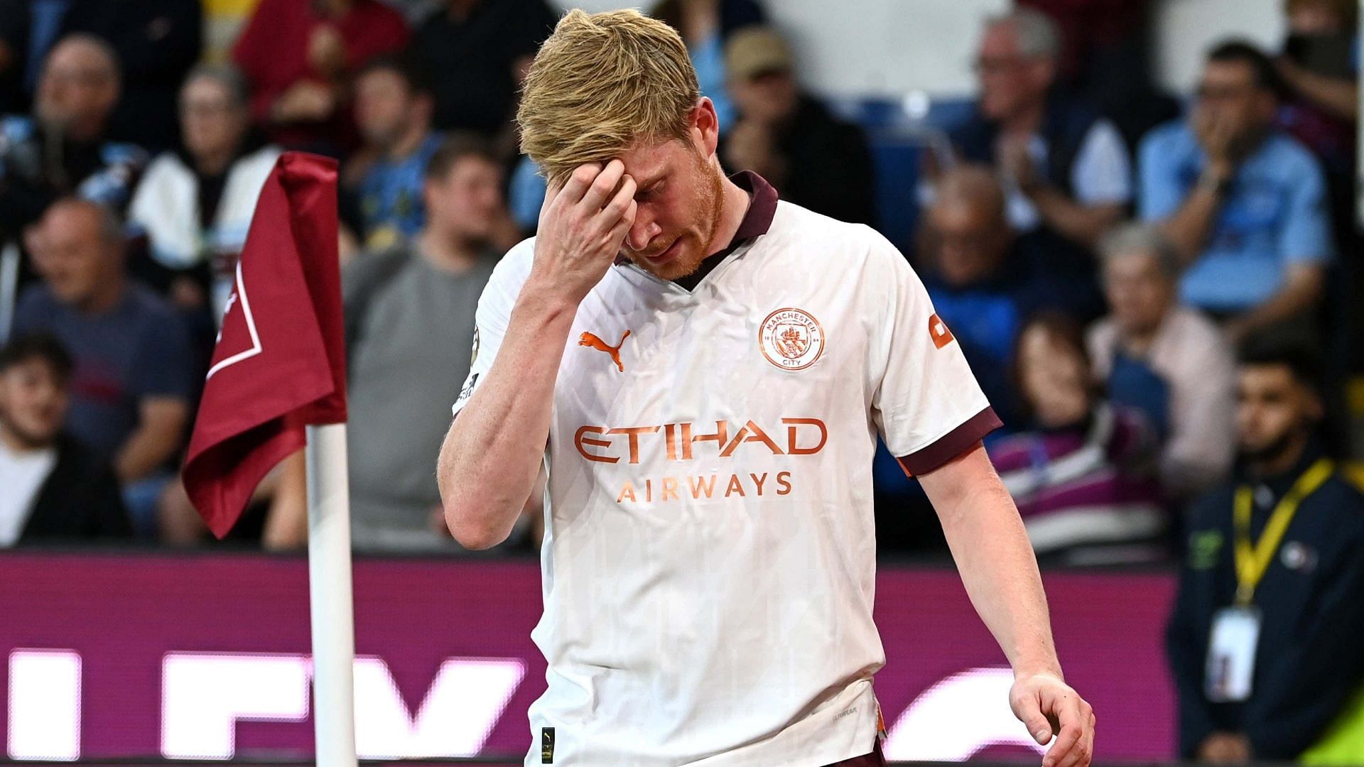 De Bruyne could be sidelined for the next 4 months with a knee injury
