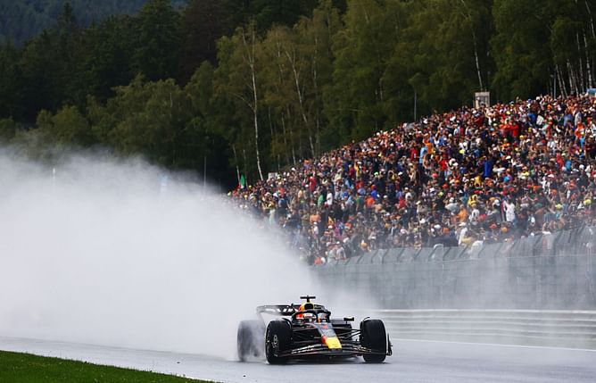 “It becomes like NASCAR”: Max Verstappen states that there is no easy solutions for F1’s spray issues