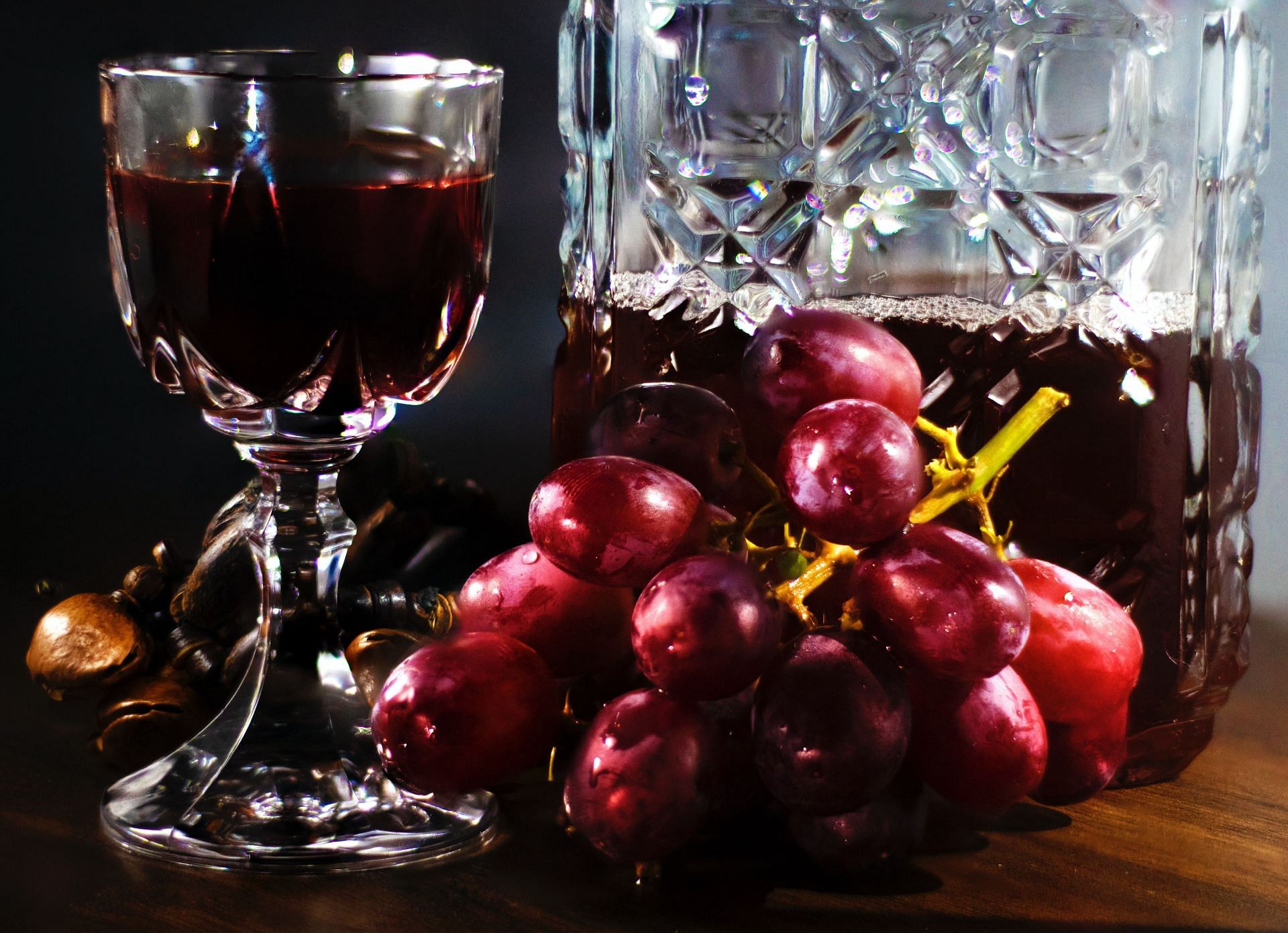 Red grapes are used to make wine. (Image via Unsplash/Callum Hill)