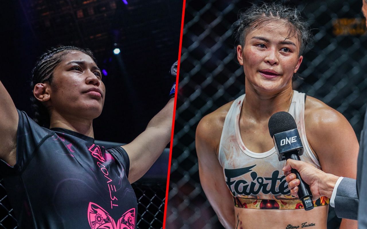 Jihin Radzuan and Stamp Fairtex - Photo by ONE Championship