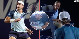 "Genuinely don't understand why playing this late is still a thing" - Tennis fans call out 'absurd' 3 am finish to Borna Coric's QF clash at Los Cabos